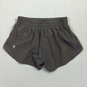 Lululemon Shorts Women's 6 Black Hotty Hot Short II 2.5" Activewear Running